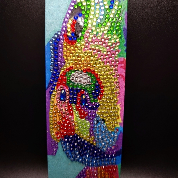 Puppy Multicolor Leather Bookmark - Picture 6 of 6